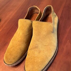 Frye Men's Mustard Suede Loafers